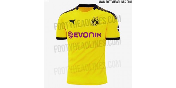 Borussia Dortmunds nye sæson trøjer eksponering